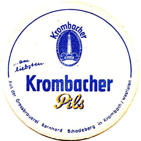 kreuztal si-nw krom rund 2a (215-aus der grossbrauerei-rand schmal-blaugelb)